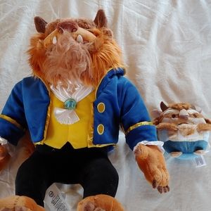 Disney Beast Plush & Ufufy Bundle